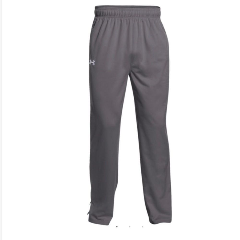 Under Armour UA Rival Knit Warm-Up Pants Gray Sz M